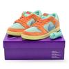 DV5429-800 SB Dunk Low Orange Emerald Rise Noise Aqua Lemon Chiffon (Men's)
