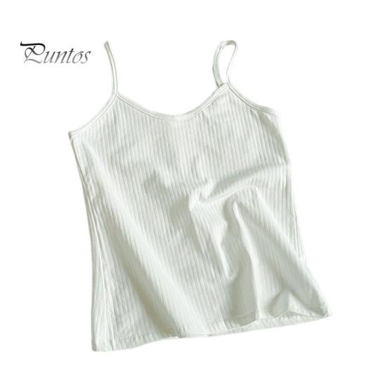 

Женский топ-майка на тонких бретельках, летний облегающий топ в рубчик, безрукавка с V-образным вырезом, без рукавов, майка, базовые многослойные рубашки M белый