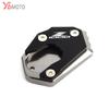 Fashion Motorcycle Side Stand Enlarger Plate Pad kickstand Extension For KAWASAKI Z1000 2010- Z1000SX NINJA 1000 2011-2016