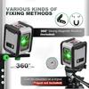 Industrial Grade 360 Degree Swivel Laser Level Including 2 Lines Tripod for Construction and DIY Projects Local Europe Warehouse