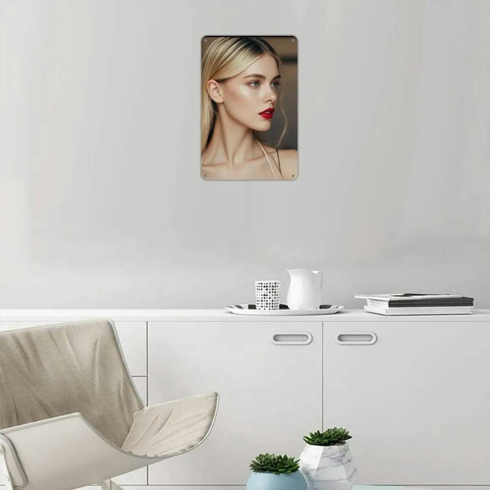 Vintage Retro Metallblechschild für Garage Bar Wanddekor - Rustikales Kunst Metallblech-Schild für Heimdekor | Einfach aufzuhängen