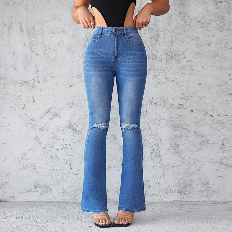 

Women s Ripped Jeans Bell Bottom Flare Jeans High Rise Stretch Jeans Denim Pants