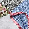 Johnature Japanese Elasticated Waist Plaid Pants Sweet Loose Summer Thin Casual Women Pants