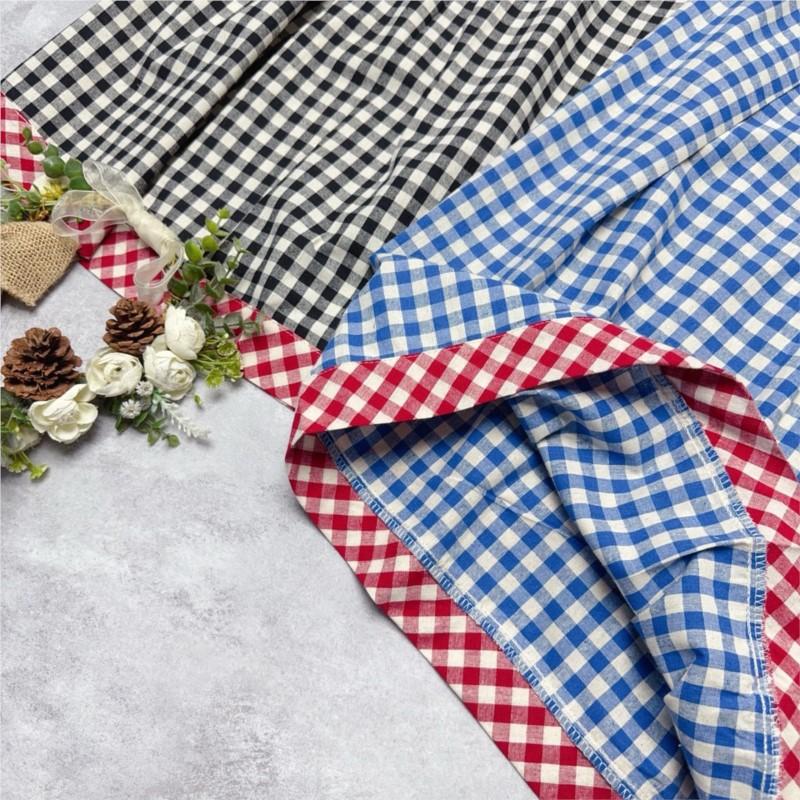 Johnature Japanese Elasticated Waist Plaid Pants Sweet Loose Summer Thin Casual Women Pants