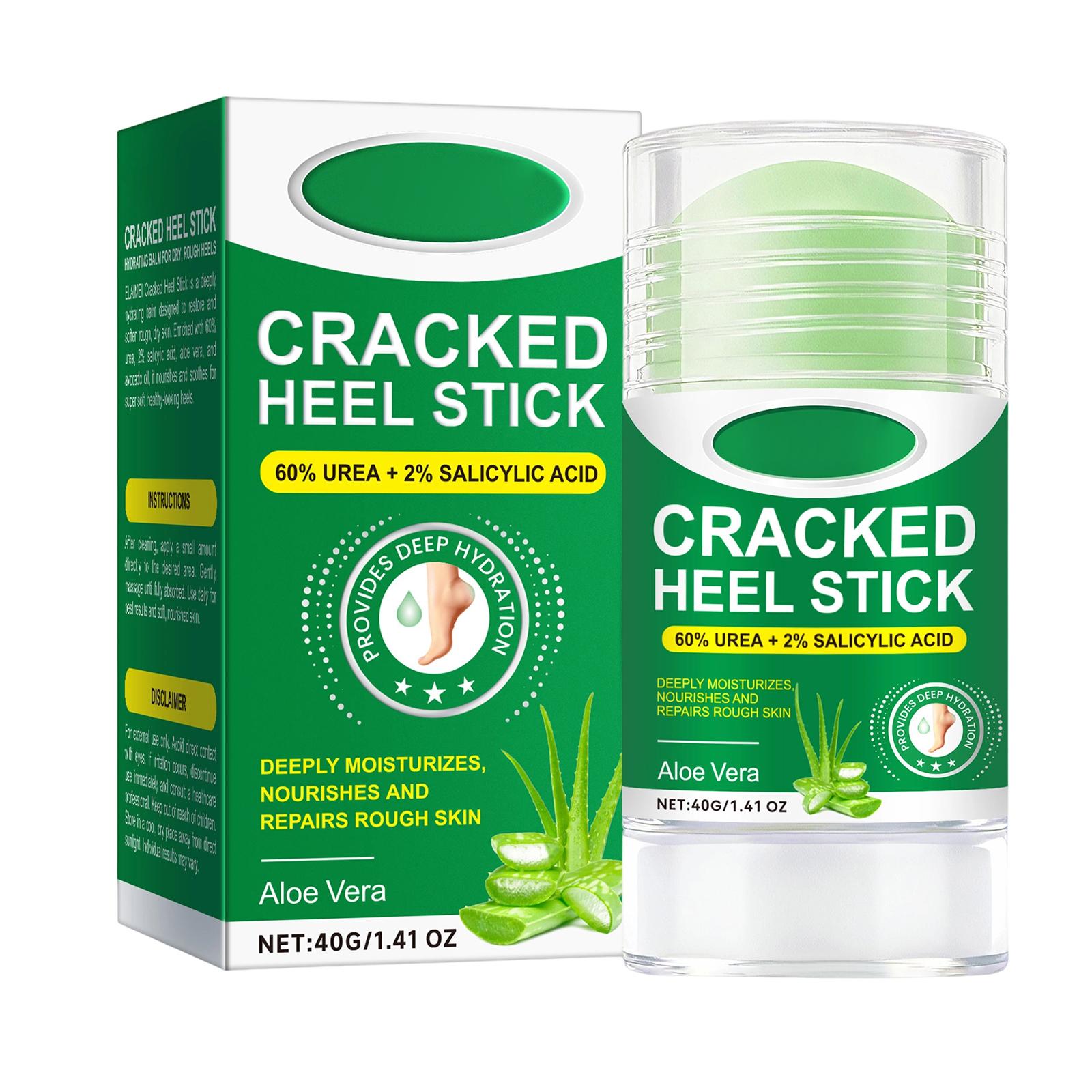 

Стик для ухода за ногами с алоэ 40 г, Смягчающий Отшелушивающий Увлажняющий Крем-стик для ухода 40 г