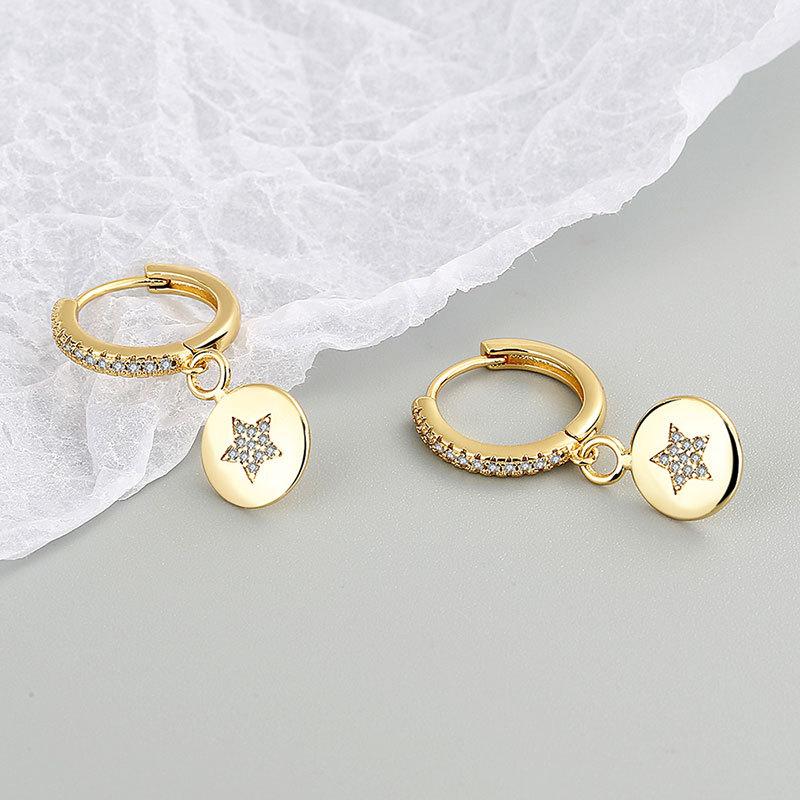 

Серьги-капли Lindon из медного сплава с цирконом, серьги-капли для женщин, подарки на свадьбу золотой