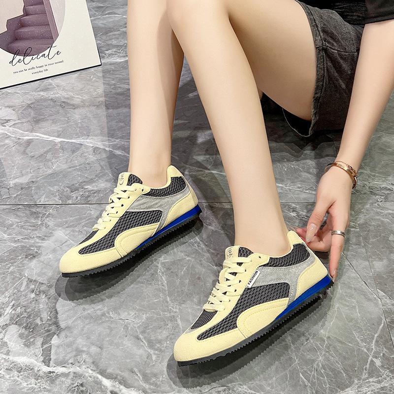 Sports Women's Shoes 2025 New Summer Thin Mesh Shoes Breathable Mesh Sports and Leisure Shoes Lightweight Forrest Gump Travel Shoes