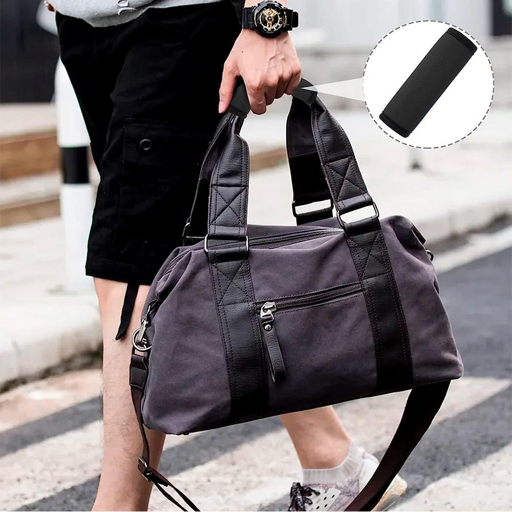 4x Neoprene Suitcase Handle Covers Luggage Identifier Soft Suitcase Handle Wraps