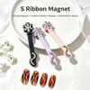 1Pcs S Shape Nail Magnet Stick Strong Magnetic Cat Eye Nail Art Tool Multicolor For Uv Gel Polish Manicure Diy Salon Use