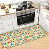 Polka Dot Non-Slip Floor Mat Washable Decorative Area Rug for Kitchen Living Room Bedroom Hallway Bathroom Laundry Room