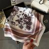 Hair Tie Square Scarves Soft Satin Scarf Temperament Neckerchief  Spring