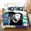 Fashion Zayn Malik Pattern Bedding 3 Piece Set Comfort Quilt Cover Two Pillowcases Household Bed Supplies