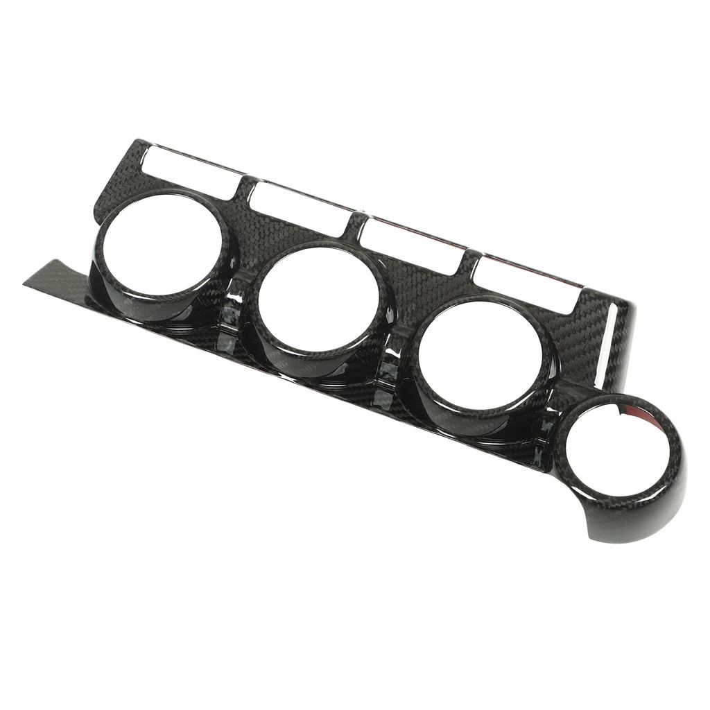 AC Control Panel Trim Cover Dry Carbon   Dashboard   Condition   Button Panel Frame Decal for GR86 2022+