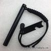 Outdoor Fire Starter with Scraper & 7-Core Paracord, 12.7*127mm Flint Magnesium Rod for Camping