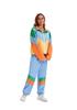 80s Retro Disco & Hip Hop Halloween Costume Set - Unisex Street Dance DJ Jacket & Pants