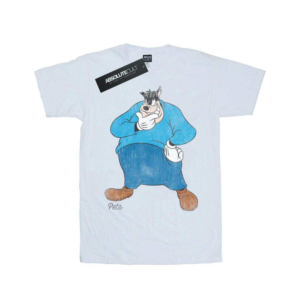 Disney Klassisches Pete Baumwoll-Boyfriend-T-Shirt für Damen