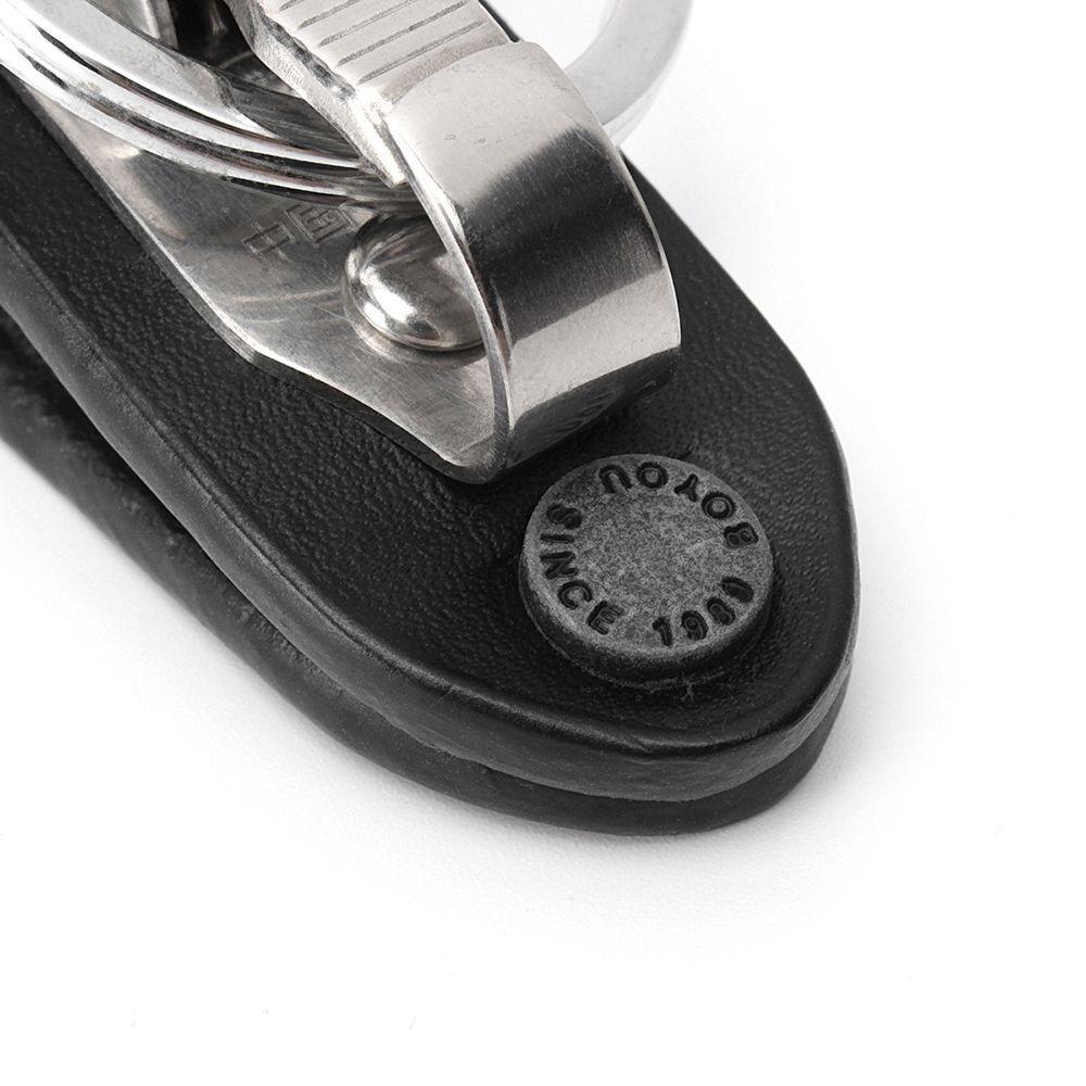 Style Leather Men's Detachable Keychain Car Key Ring On Belt Clip Keyring Holder Accessories