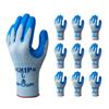 Showa Gloves Simple Strong 10 Pairs [10-Pack] Packaging, Grip, Blue, Large,