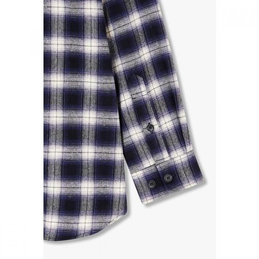 Studio Tomboy Hooded Check Shirt 9175421981arr