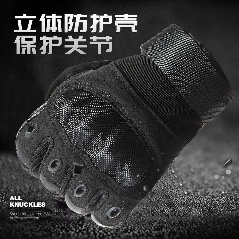 Tactical Cut Resistant Full Finger Gloves Non Slip Touchscreen Kevlar Motorcycle Training Duty