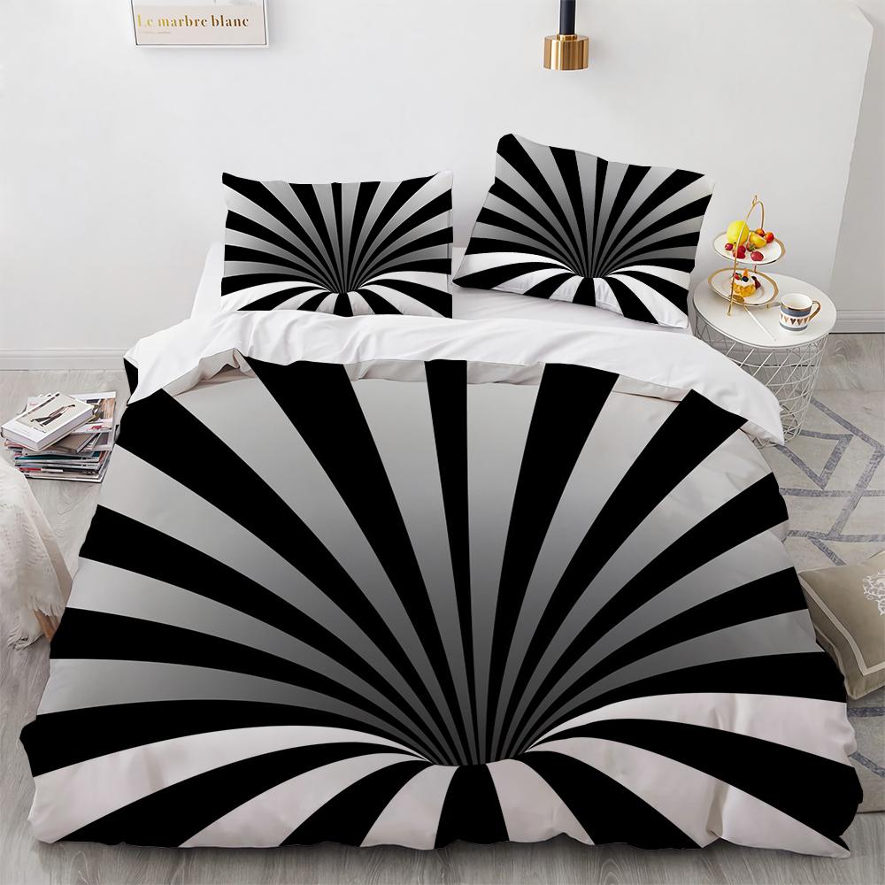 Psychedelic Digital Printing Bedding Set 3D Duvet Cover Set Microfiber Adults Women Single Queen King Twin Full Size Bed Linen