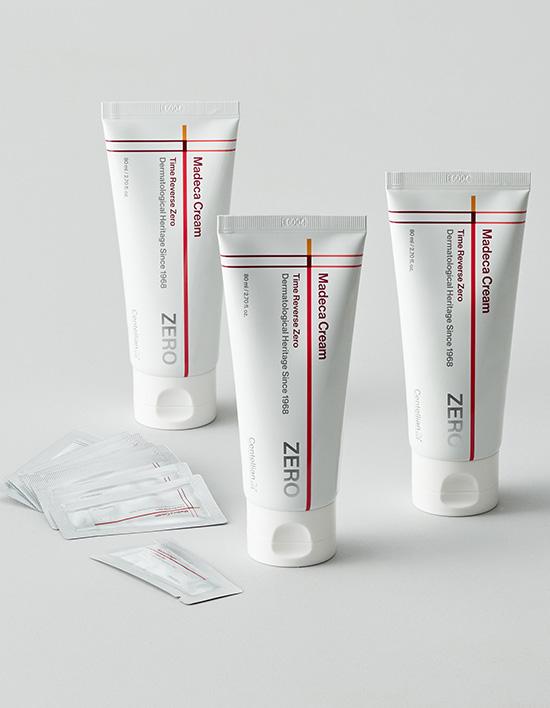 Dongkuwa Pharmaceutical Centelian 24 Madeca Cream Time Reverse Zero 80ml Trio Set 80ml 3ea + Additional 10ml