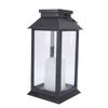 Solar Outdoor Hanging Lanterns, Flickering Flameless Candle Lanterns, IP65 Rainproof, Auto On Off, Rustproof Plastic
