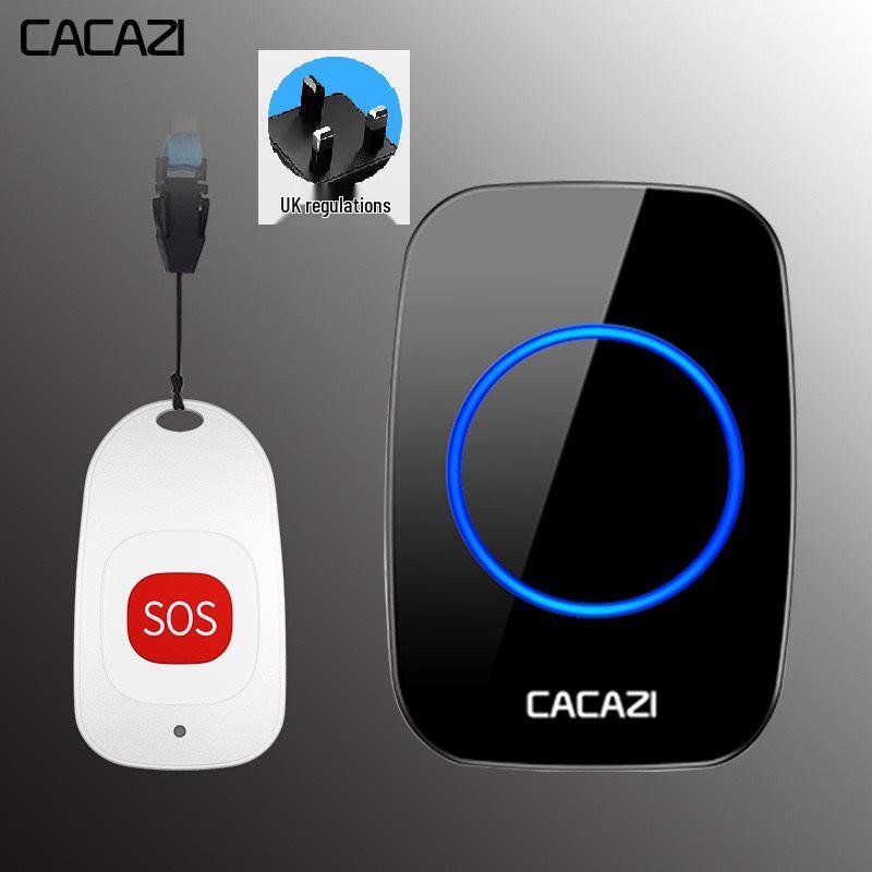 Wireless Long-Distance Emergency Call Button for Elderly Support.