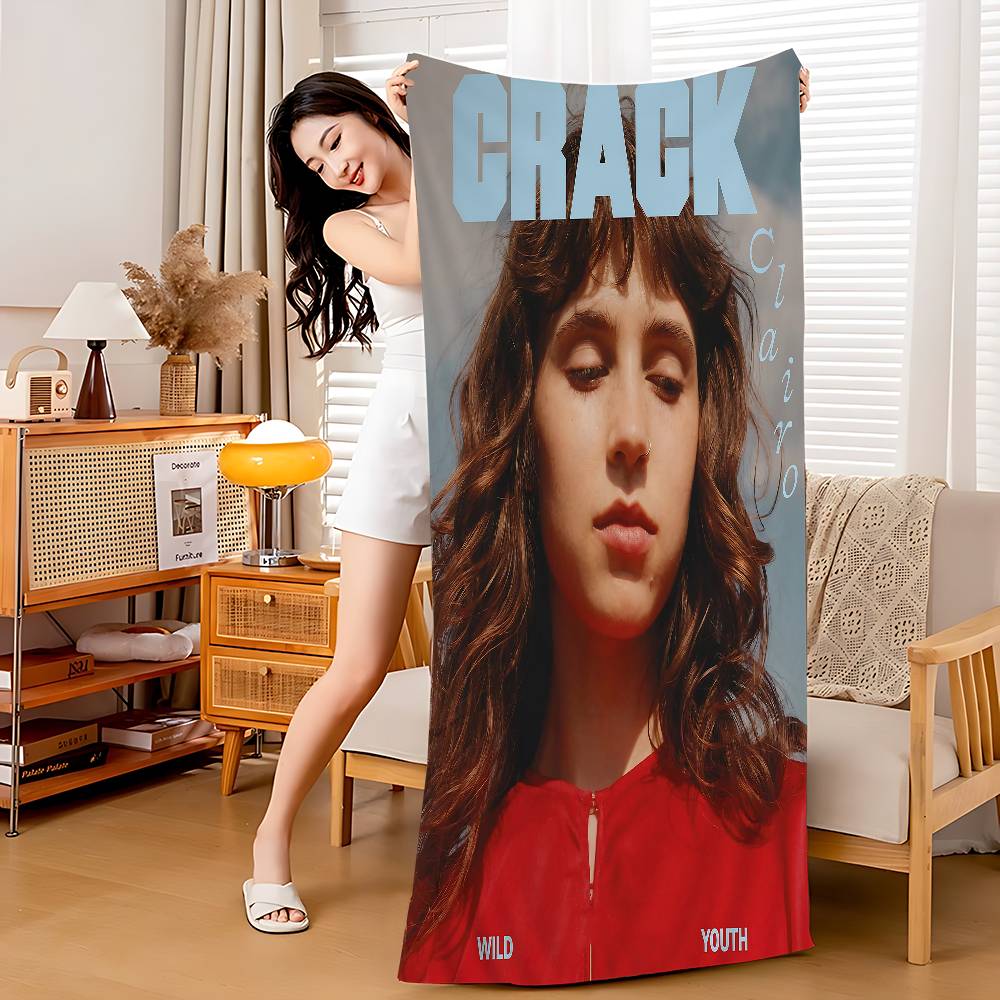 Famous Singer C-Clairo Microfiber Beach Towel Absorbent Quick Dry Soft Yoga Swimming Resort Mountain Climbing Towel