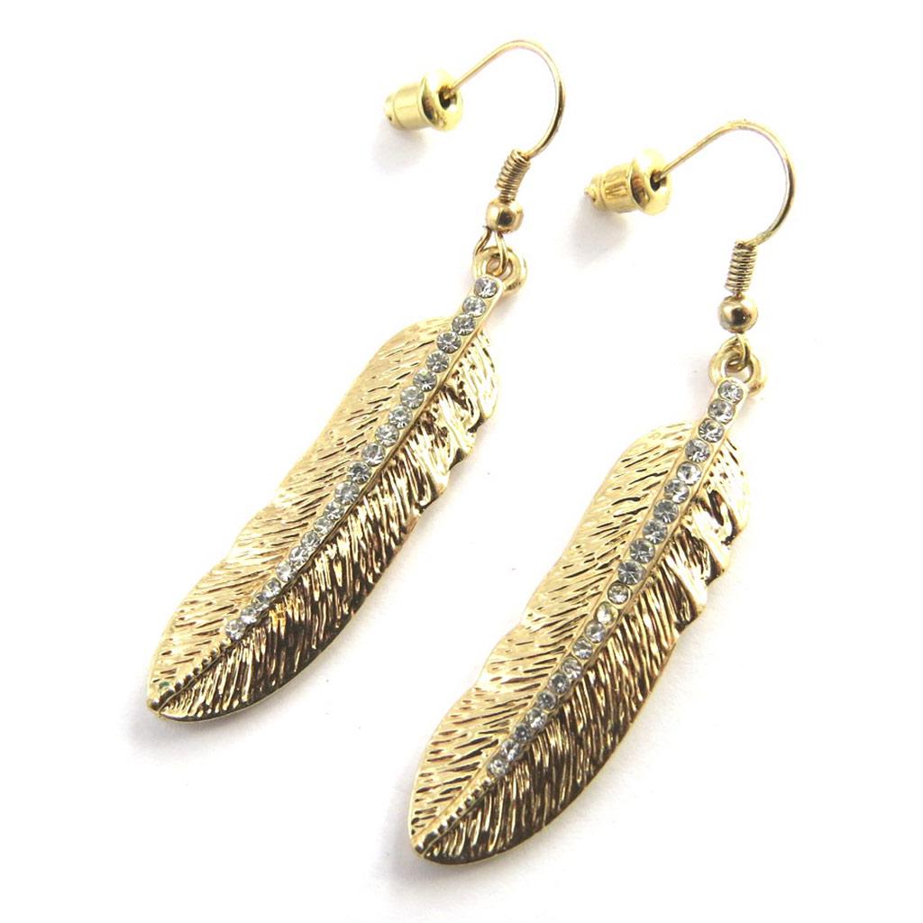 

Les Trésors De Lily [M8170] – Золотые серьги «Навахо»