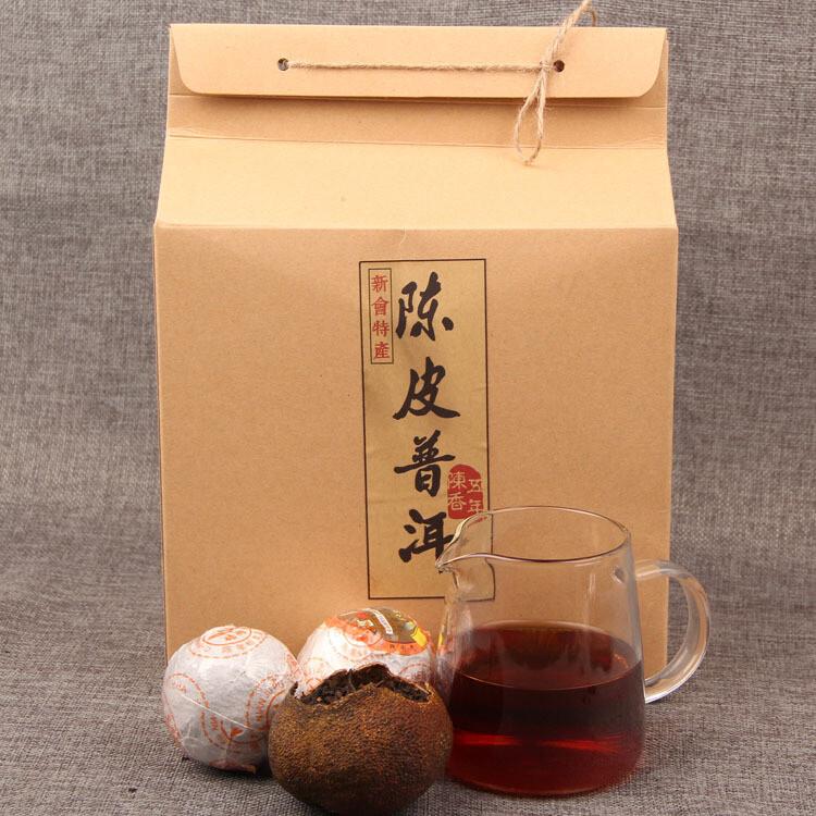 

Yunnan Aged Orange Peel Pu-erh Tea Loose Leaf Healthy Digestive Drink