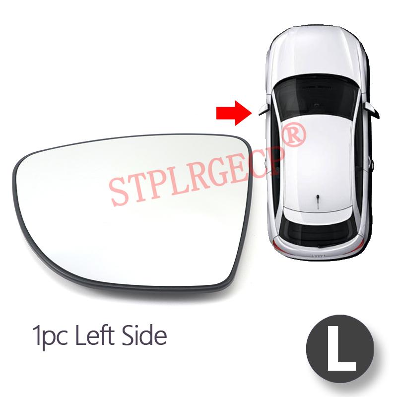 Auto Car Left Right Hand Side Door Wing Reaview Mirror Glass Heated Replacement for Renault Clio Captur ZOE 2012-