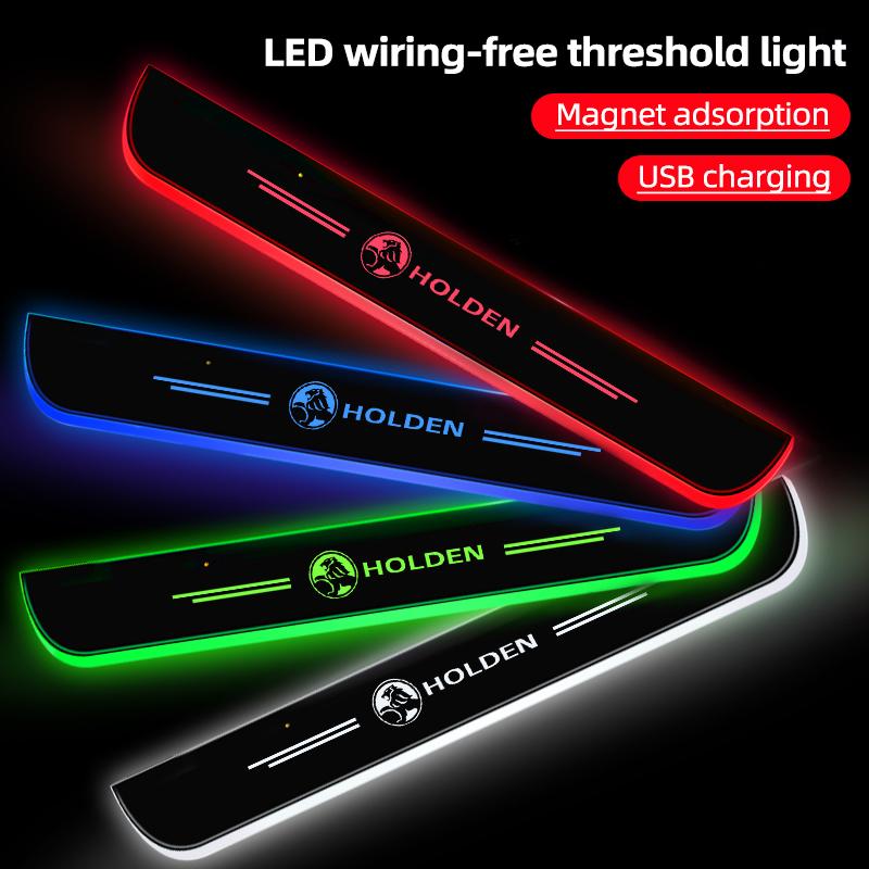 Wireless LED Door Sill Ambient Light for Holden Astra Commodore Cruze Monaro Trailblazer Car Accessories