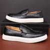 Casual Leather Shoes Men Summer Breathable British Style Loafers Men's Shoes New Business Men's Casual Shoe Designer Shoes Men