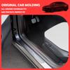 AABLU1 Door Sill Protector For Tesla Model Y 2025 2026 Juniper Front and Rear Door Sill Scuff Plate Guard Easy To Clean TPE Material