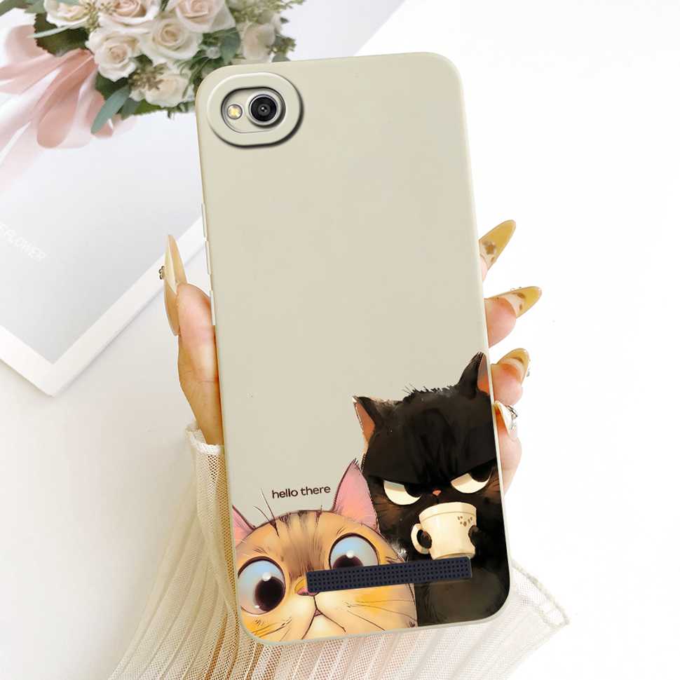 For Xiaomi Redmi 4A Case 5.0" Cute Cat Butterfly Cartoon Soft Silicone Cover For REDMI 4A Redmi 4A Protective Shell Bumper