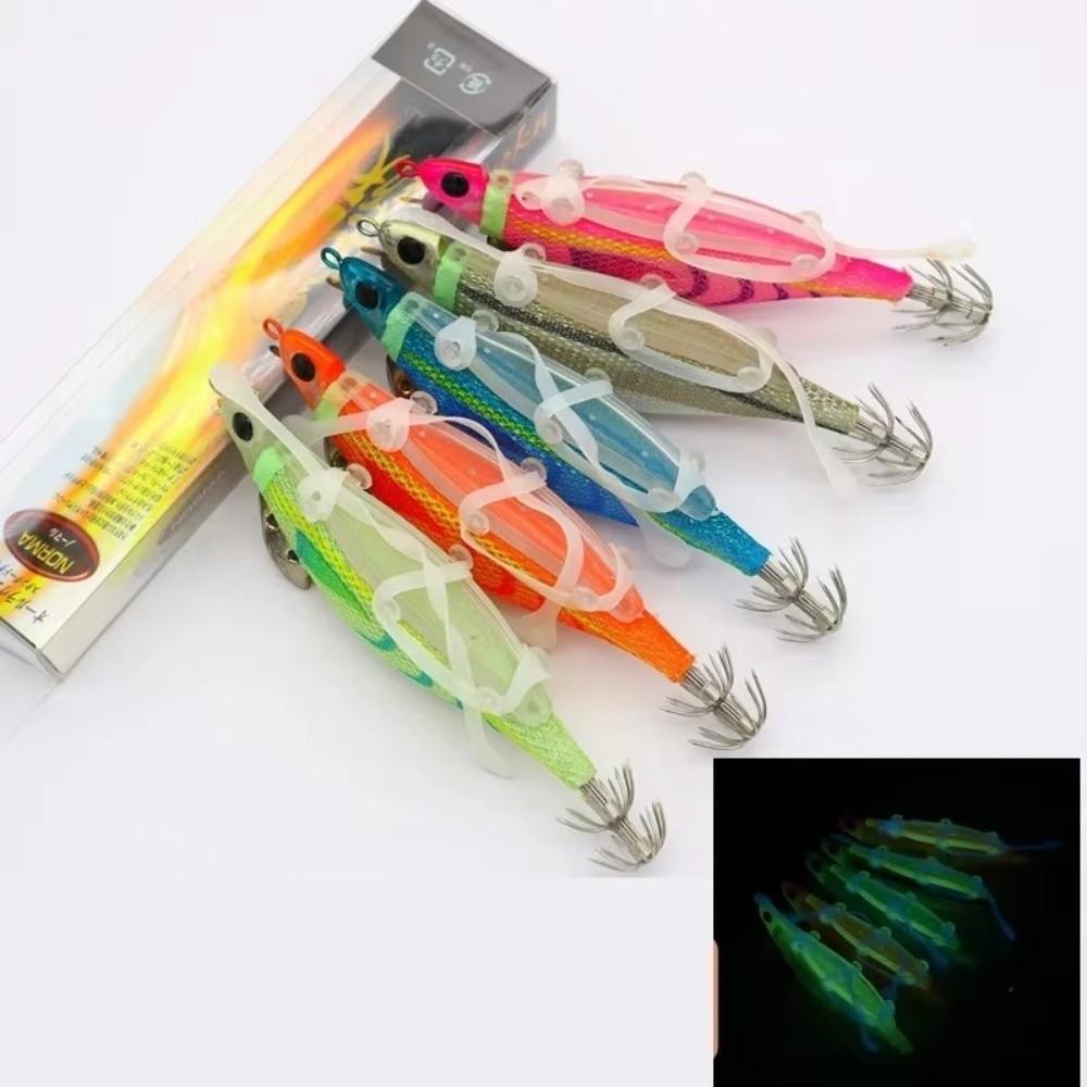 Luminous Design Fishing Hook Lure 3.5# Size Fishing Bait Glow Artificial Lure  Saltwater Fishing
