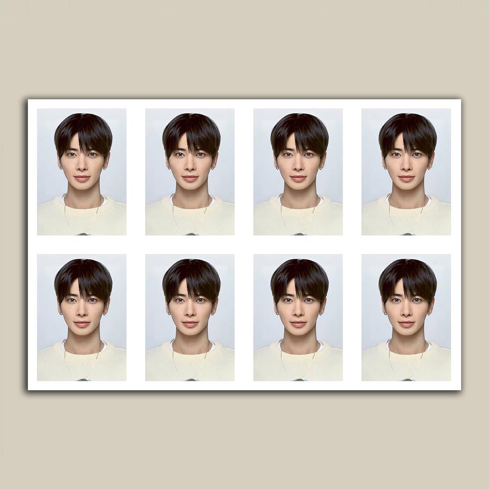 TXT Group One-Inch ID Photo MINISODE 2 Broadcast Passport-Style Merchandise Photo