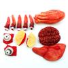 Halloween Prank Human Organ Set: Realistic Fake Fingers & Heart