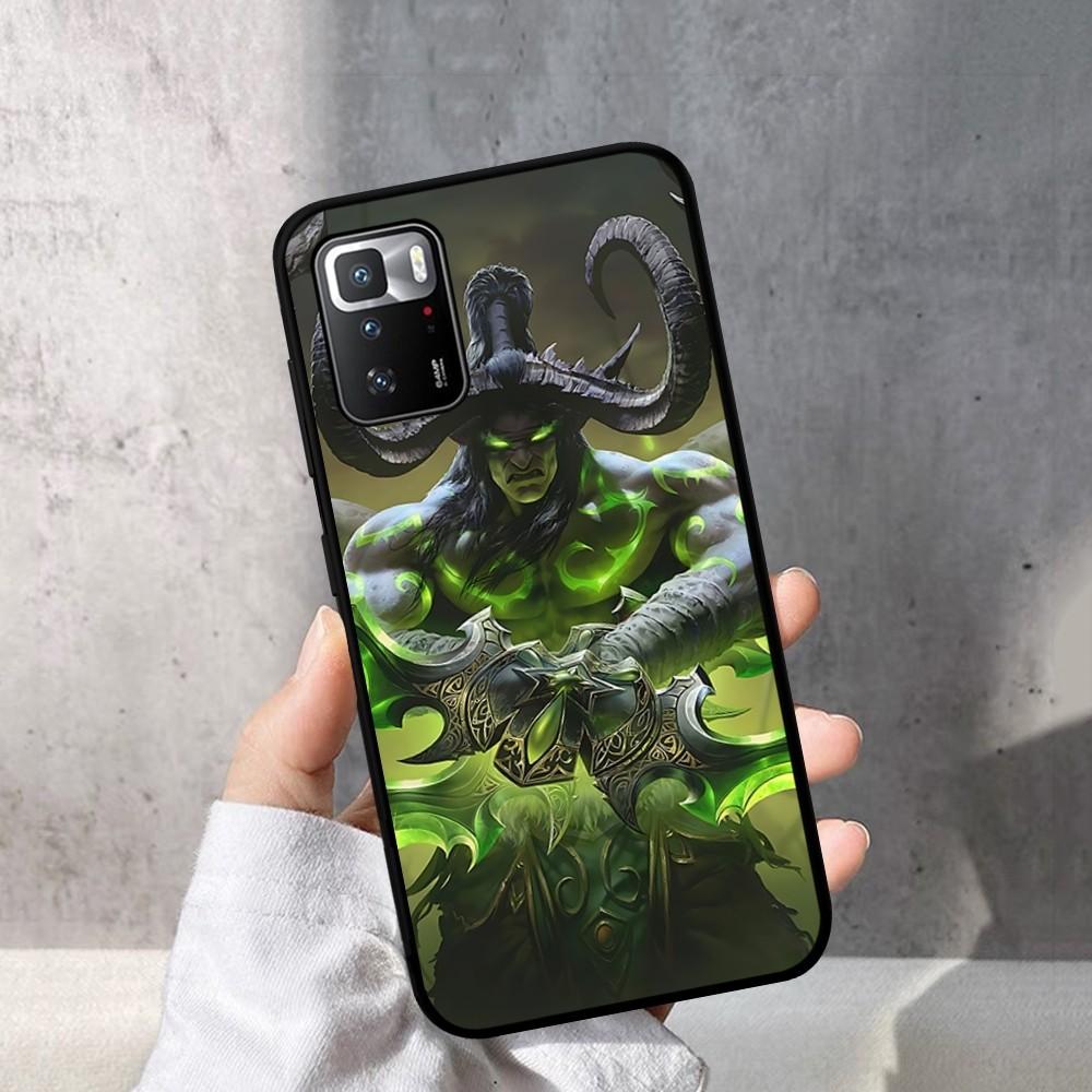 

World Of Warcraft Phone Case For Redmi Note 4 X 5 A 6 7 8 T 9 9S 10 11 11S 11Epro Poco M3 Pro Redmi Note11Epro