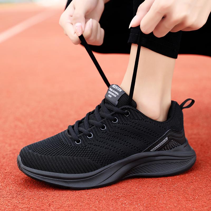 Neue Sportschuhe Frühling und Herbst Mesh atmungsaktiv leicht weiche Sohle super weich täglicher Freizeit-Pendel-Laufschuh