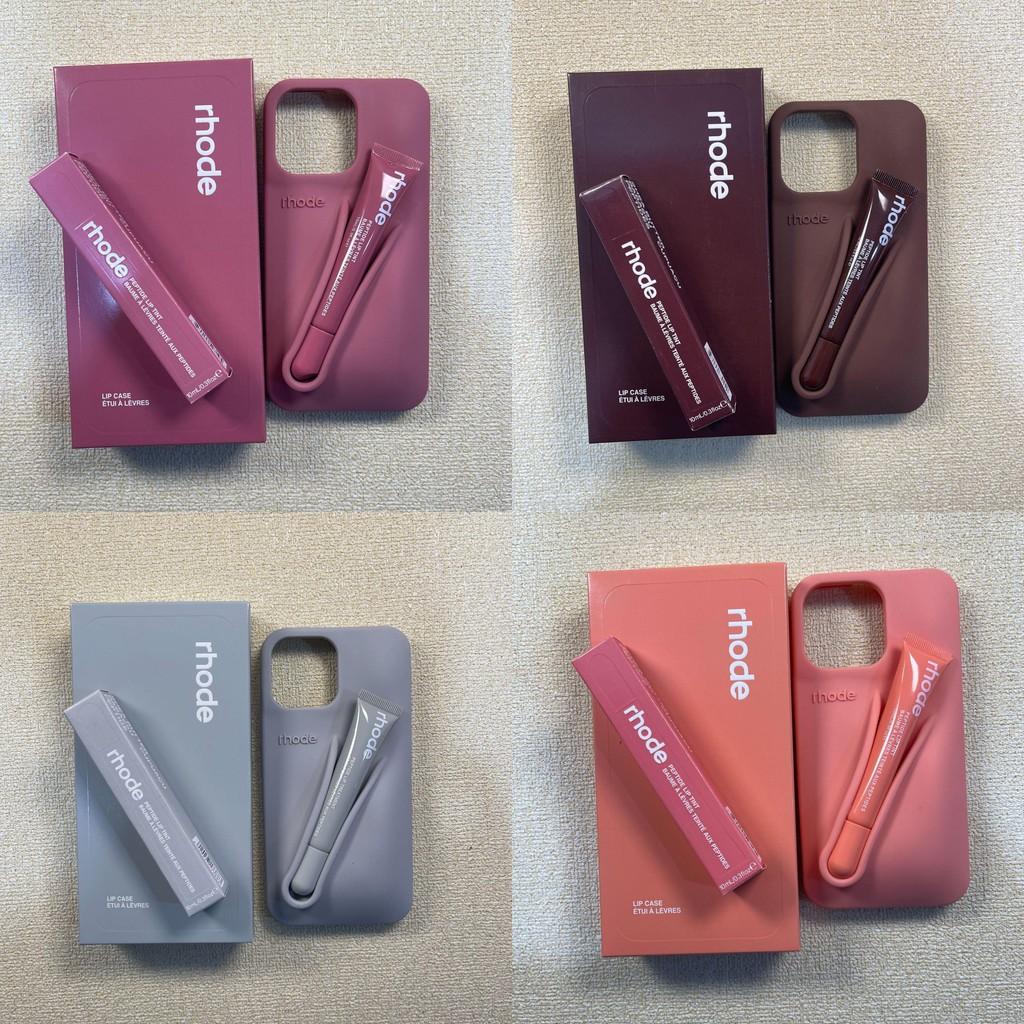 Iphone Pentru 16 Husă de Telefon din Silicon 3D Rhode Husă Buze Set Ruj Luciu