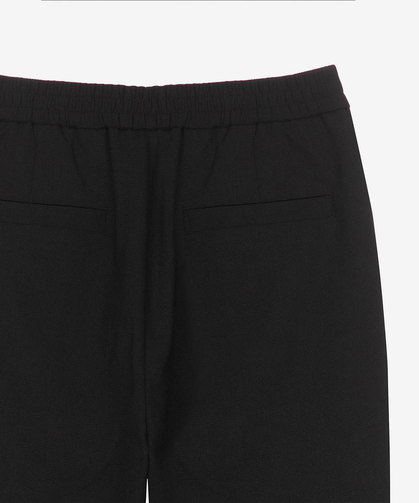 MINDBRIDGE [Couture] Relaxed Fit Textured Full Elastic Waist Pants Mypt3171