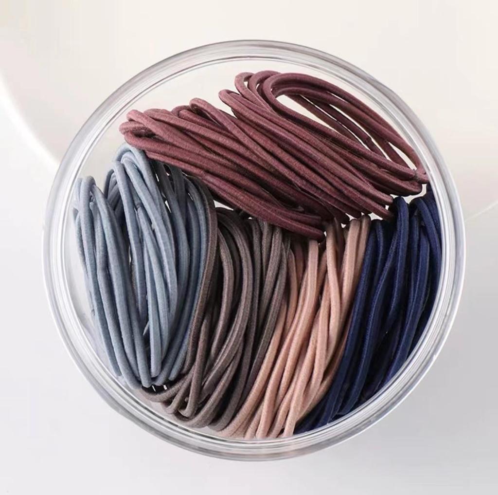 High Elasticity Women's Hair Tie - Durable, Non-Pulling Summer Style 2025