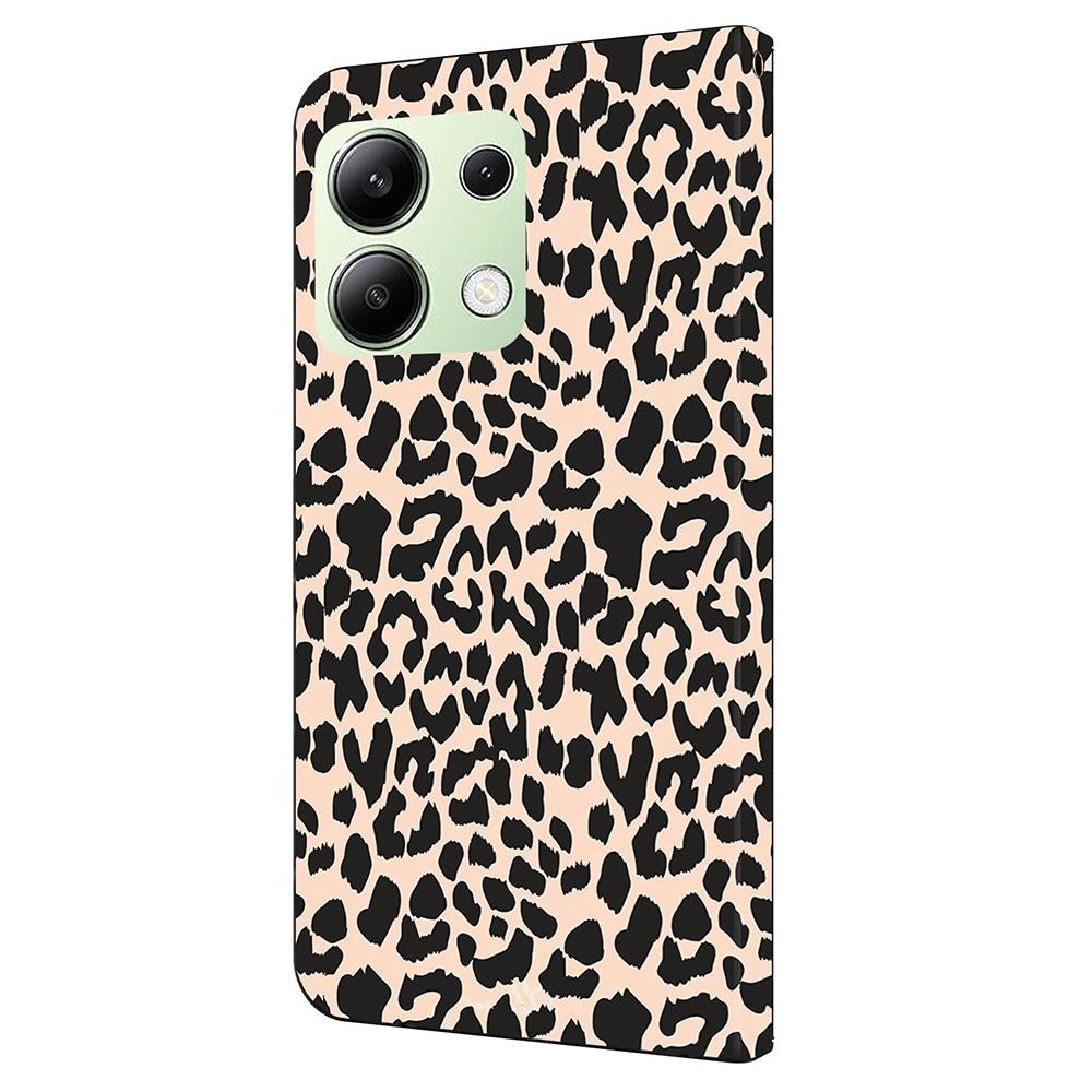 For Xiaomi Redmi Note 13 4G Case Pattern Printed Protective Cover TPU+PU Leather Flip Phone Case