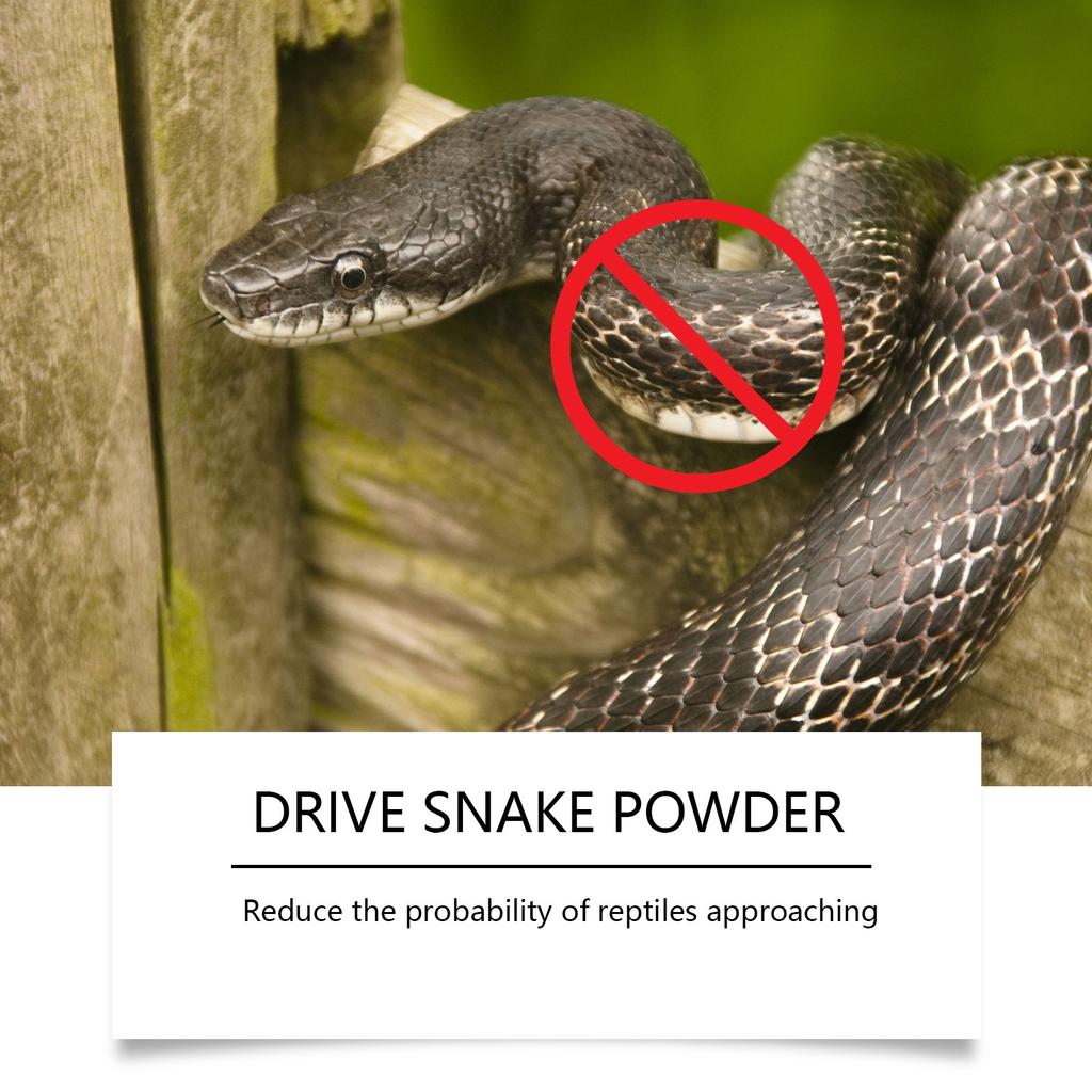 Outdoor Snake Deterrent Protective Powder Surface Barrier Contact Deterrent Courtyard Camp Suitable