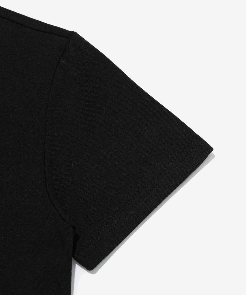 CARGOBROS FOR WOMAN Vintage Heart Flag Archive Women'S Short Sleeve T-Shirt (Black)