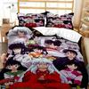 3D Print Anime Inuyasha Duvet Cover Sesshoumaru Bedding Set Double Twin Full Queen Kids Bedclothes Quilt Cover
