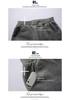 Men's Plus Velvet Thick Warm Embroidered Cardigan Two-Piece Set for Dad and Seniors