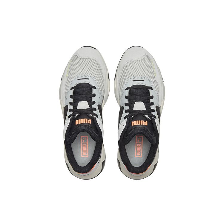 Puma Storm Stitching Lace-Up Sports Shock Absorbing Waterproof Low-Top Casual Shoes Unisex sneaker Cement-Gray 372274-03